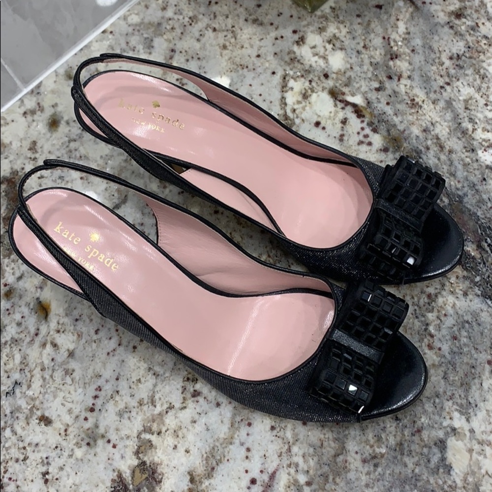 Kate Spade open toe sling back - Picture 2 of 5